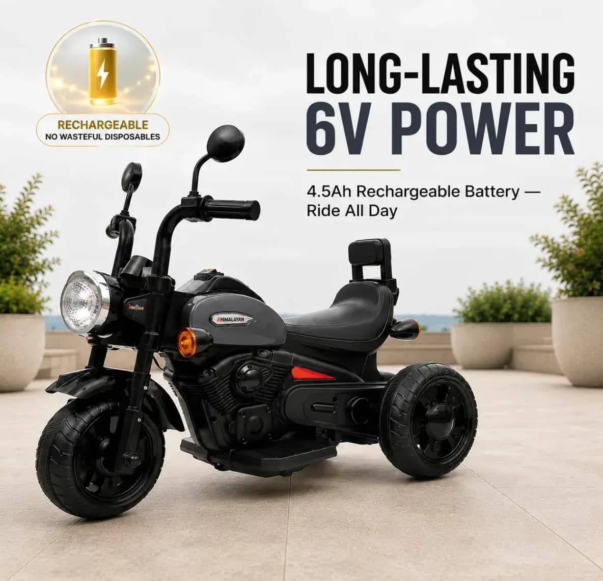 Zippy Zoo Kids Electric Motorcycle