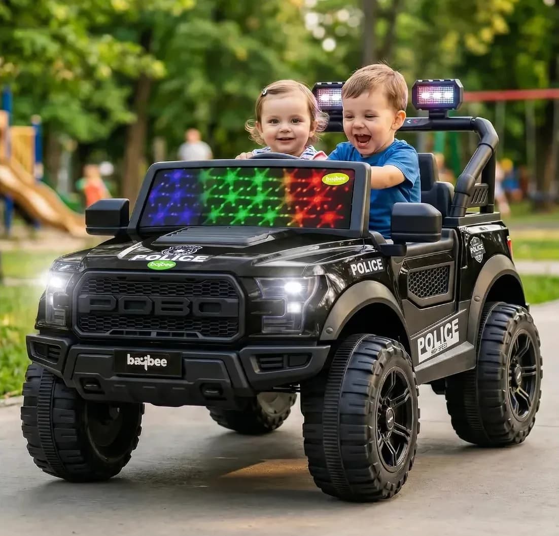 Baybee Bronco Police Battery Jeep