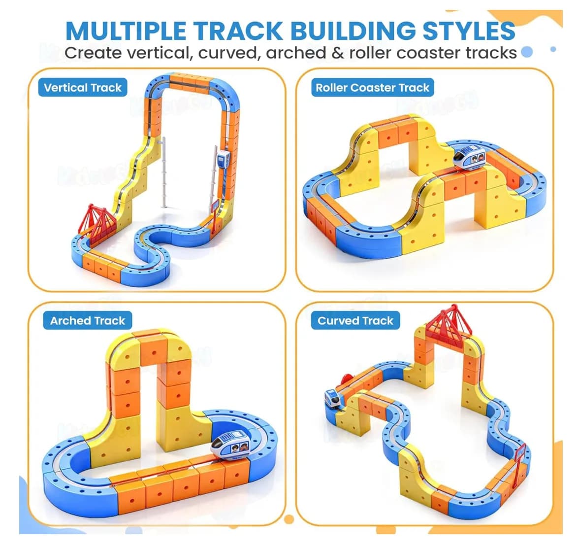 Kidology Car Race Track Playset