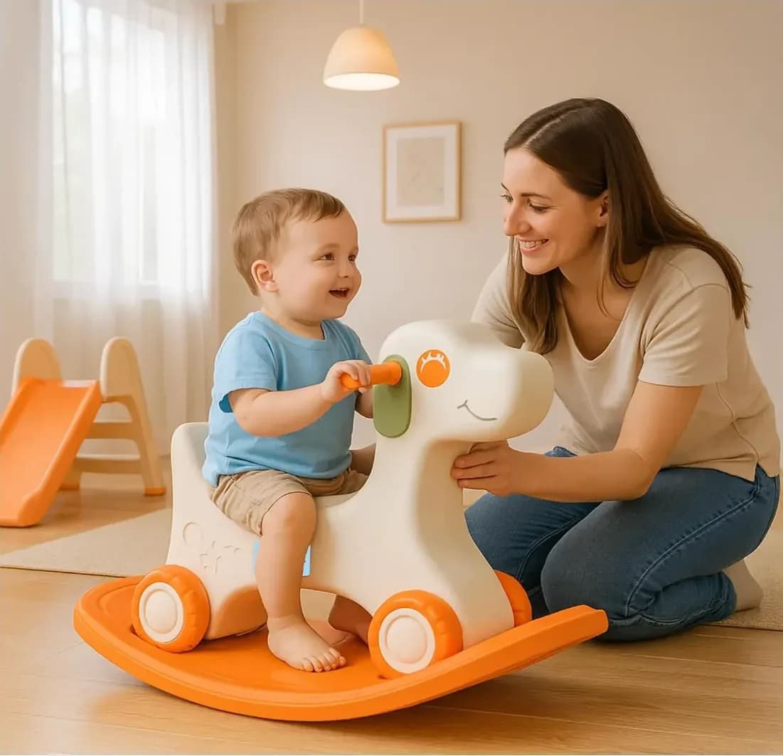 Jam & Honey 3-in-1 Puppy Ride-On Rocker