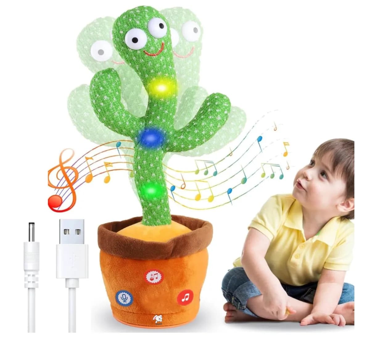 Storio Talking Dancing Cactus