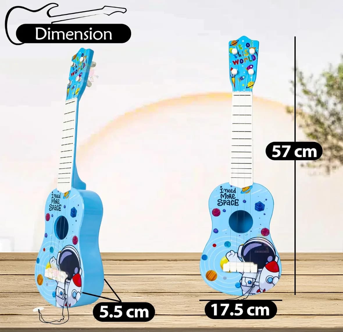 Wishkey 4-String Kids Guitar