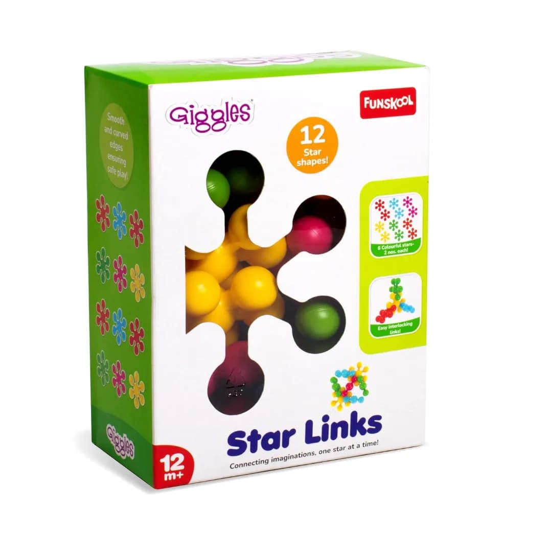 Giggles Funskool Star Link Blocks