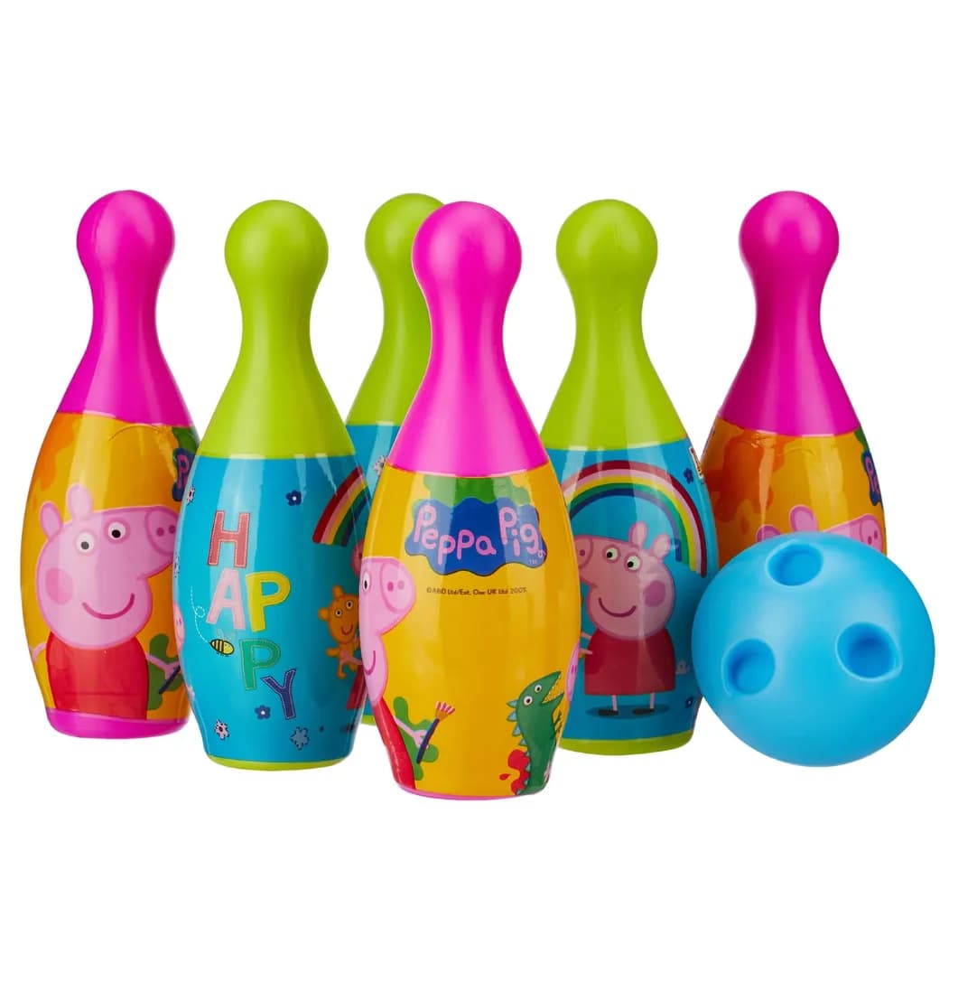 Jam & Honey Peppa Bowling Set