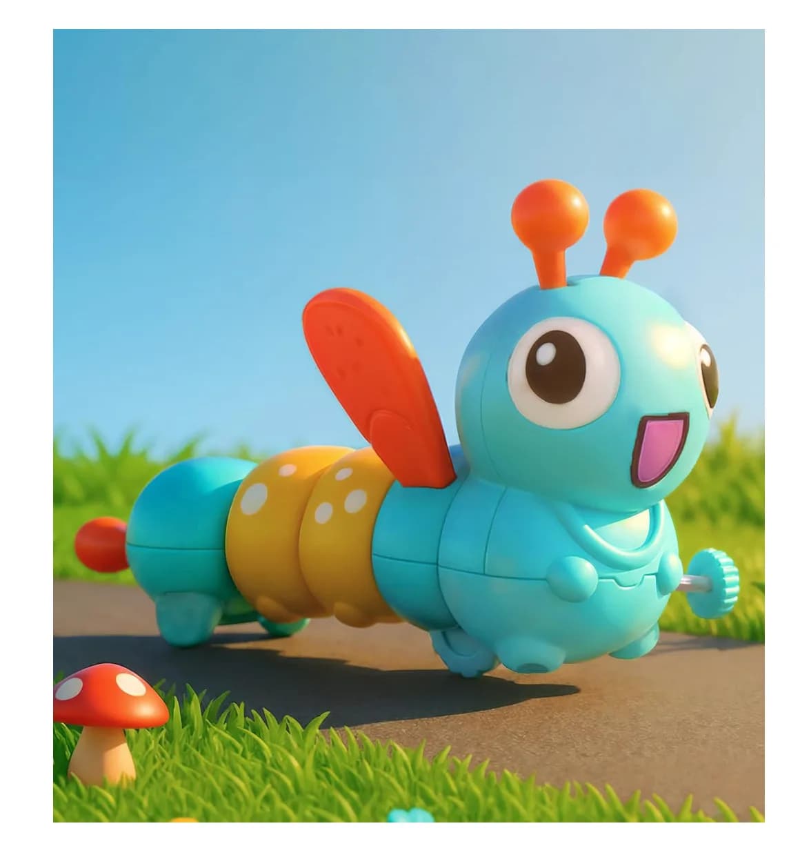Play Nation Wind-Up Crawling Caterpillar