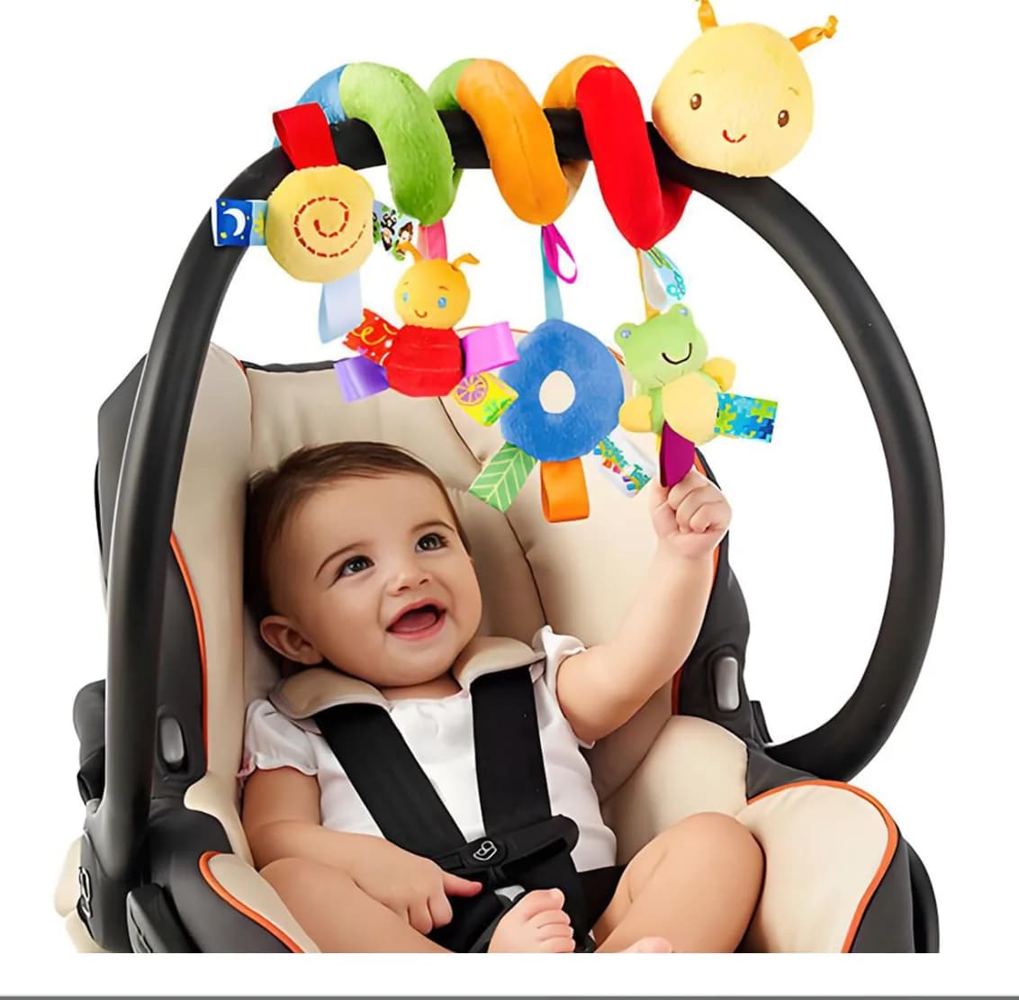 Snowie Soft Spiral Stroller Toy