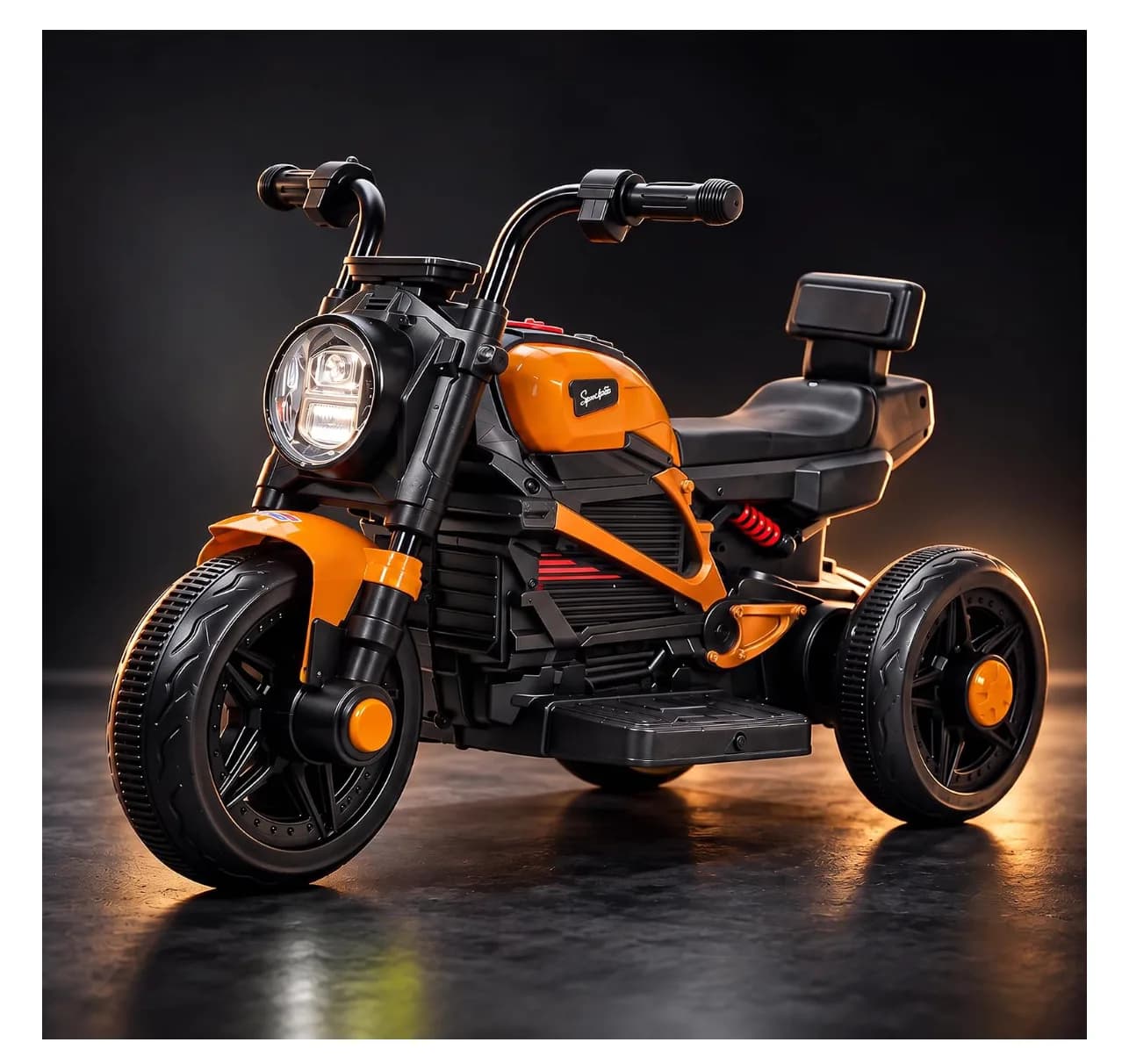 Baybee Electric Ride-On Chopper Bike