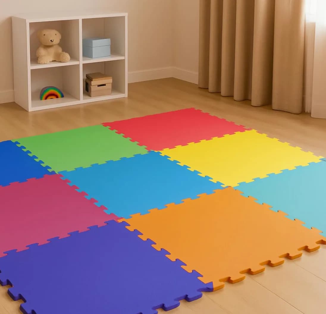 Liltoes EVA Interlocking Play Mat (9 Tiles)
