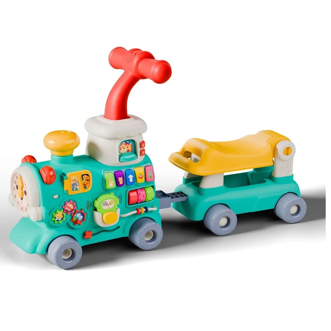 Zrinix 5-in-1 Musical Walker and Ride-On Train